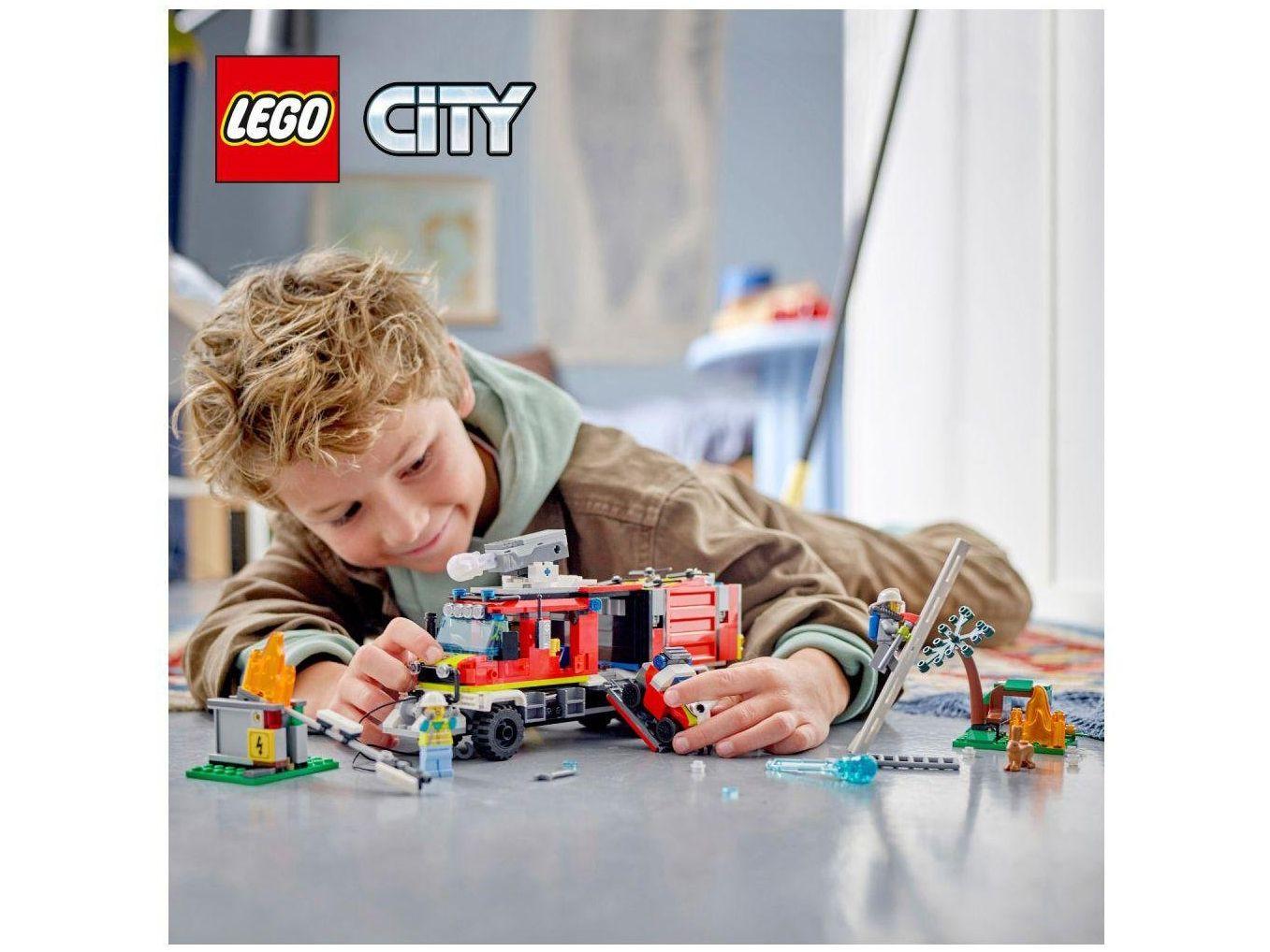 LEGO City Caminhão de Comando dos Bombeiros