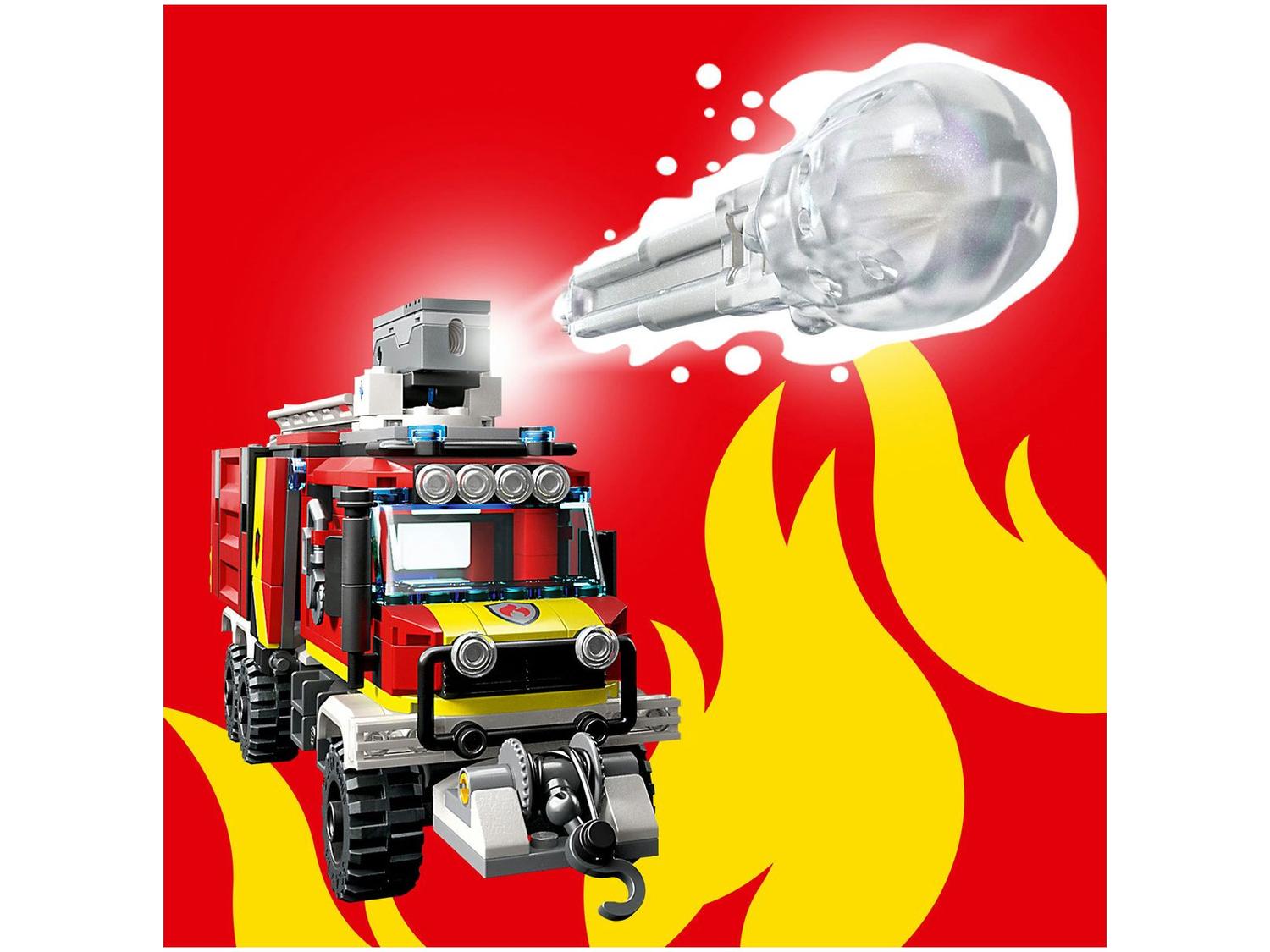 LEGO City Caminhão de Comando dos Bombeiros