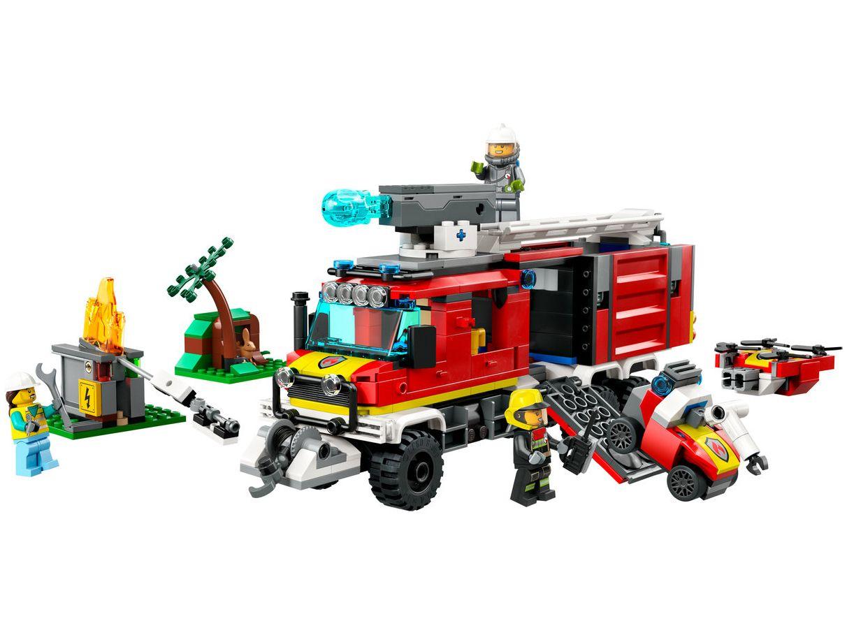 LEGO City Caminhão de Comando dos Bombeiros
