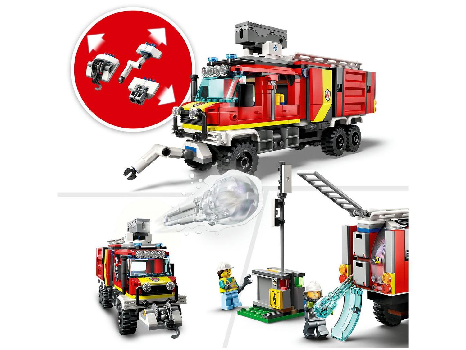 LEGO City Caminhão de Comando dos Bombeiros