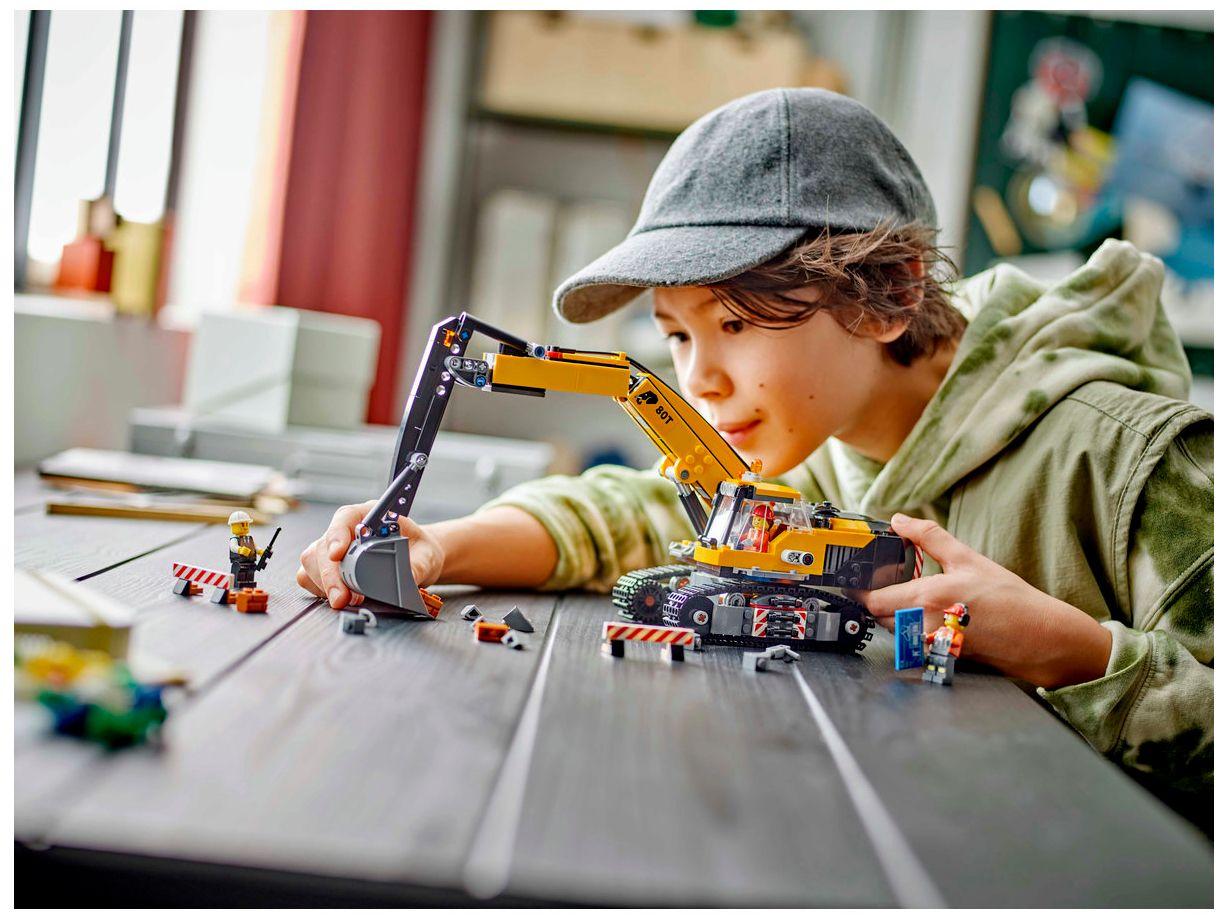 LEGO City Escavadeira de Construção Amarela