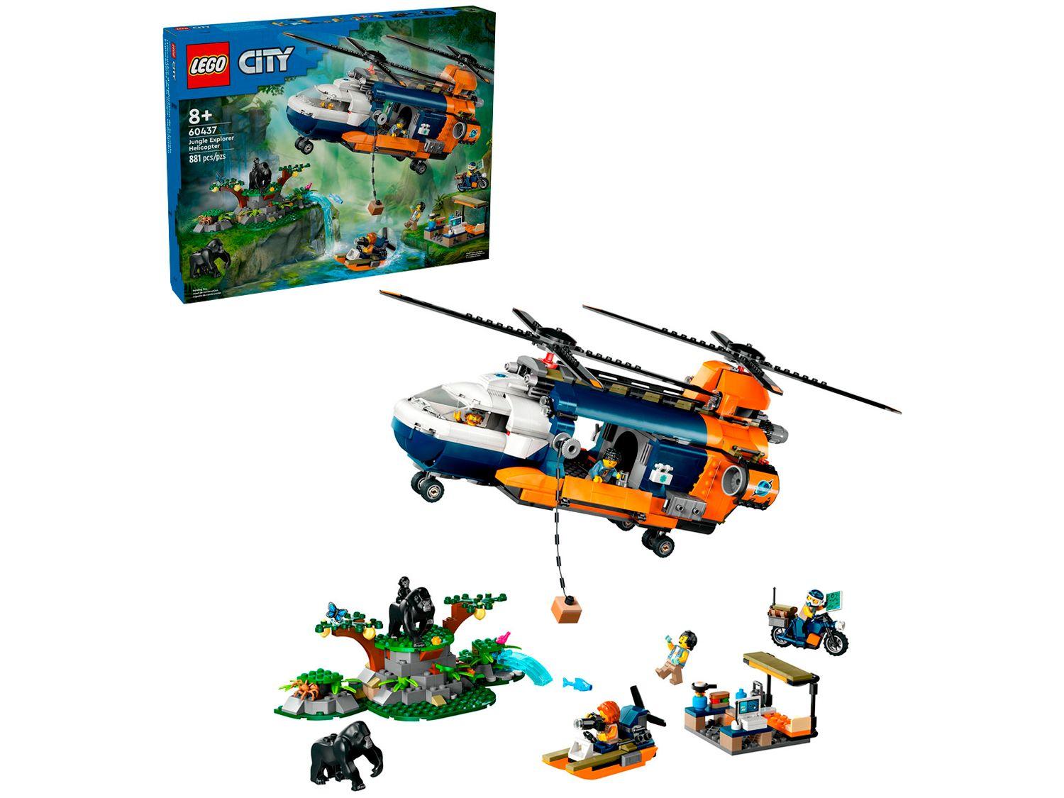 LEGO City Helicóptero Explorador da Selva no