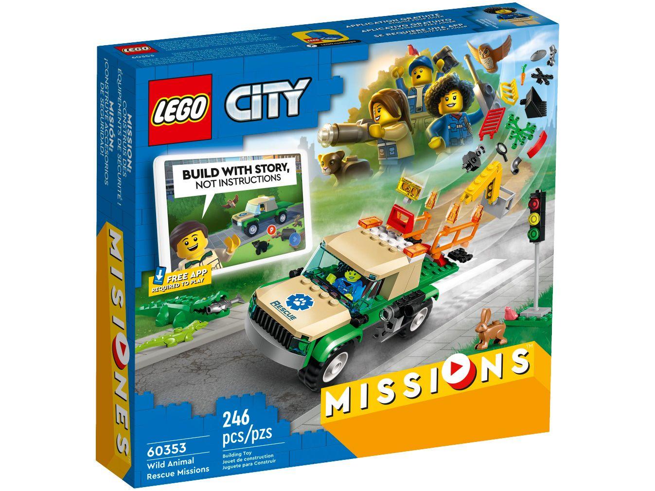LEGO City Missões de Resgate de Animais