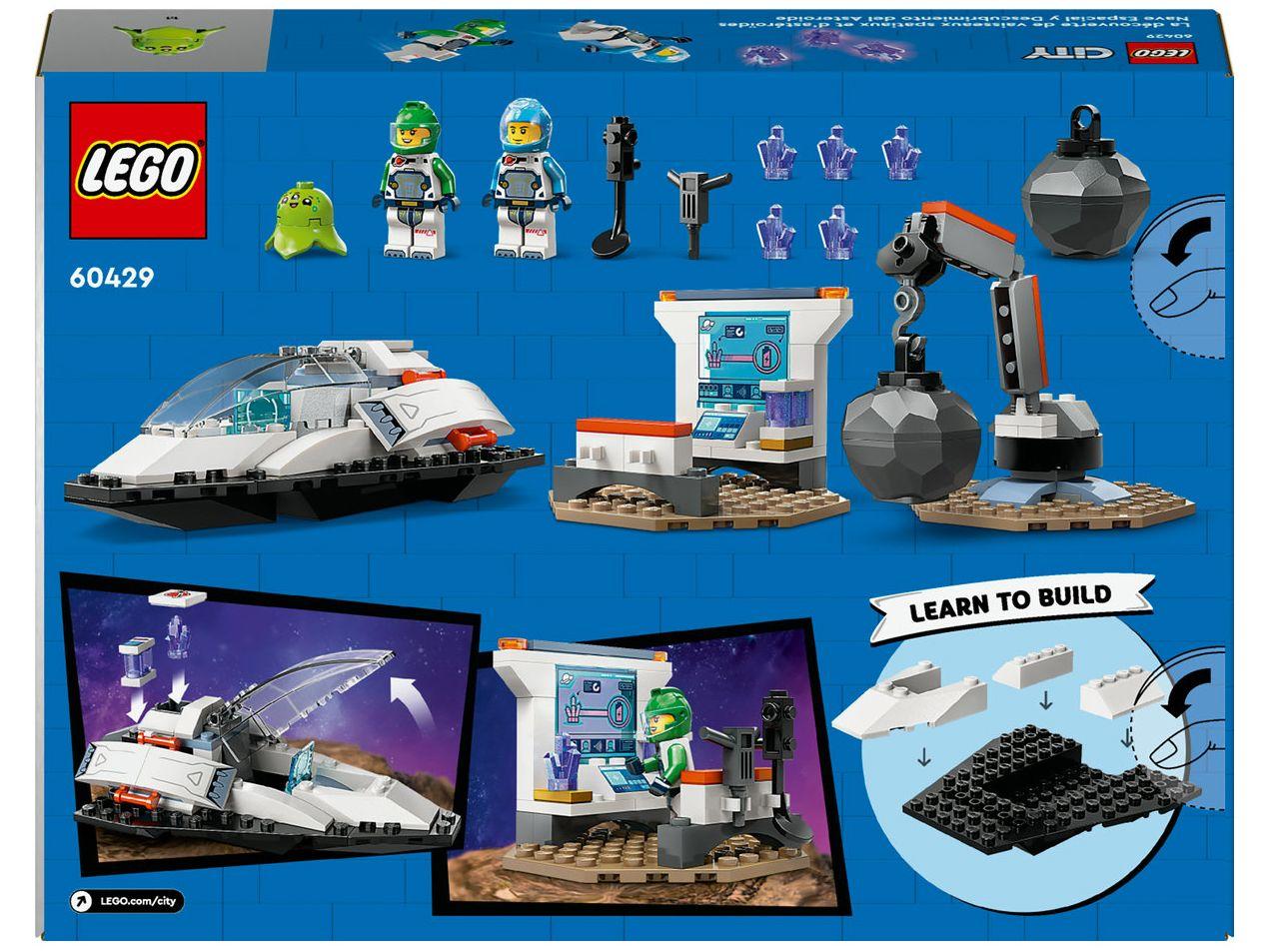 LEGO City Nave Espacial e Descoberta de Asteroide