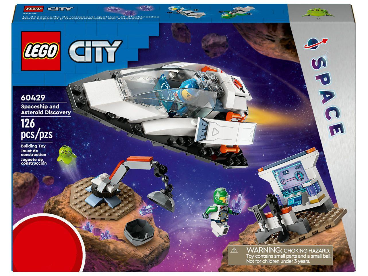 LEGO City Nave Espacial e Descoberta de Asteroide