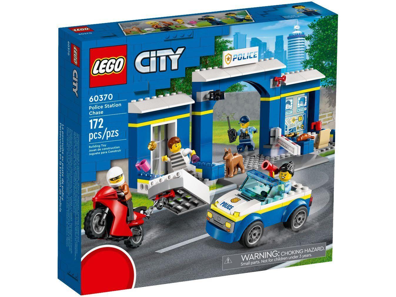 Lego City Figuras Lego Baratas LEGO City Perseguição Na Delegacia