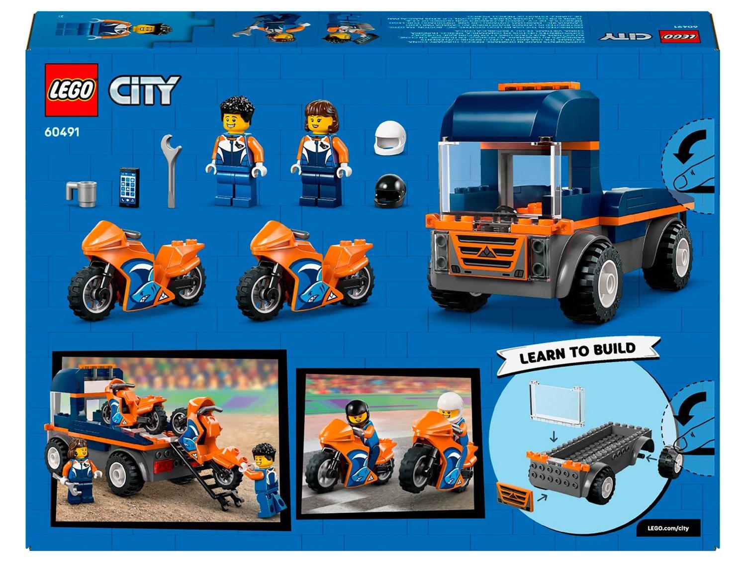 LEGO City Transportador de Motocicletas 60491 | Shopping | LATAM Pass