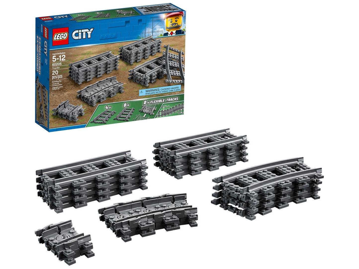 LEGO City Trilhos 60205 20 Peças 