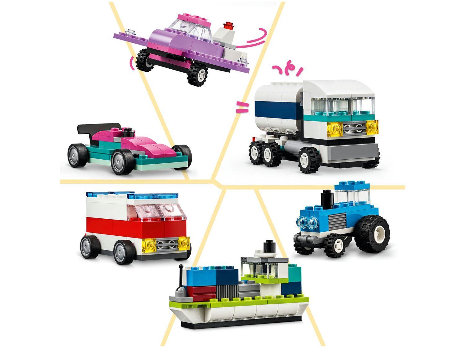 LEGO Classic Veículos Criativos 11036 900 Peças