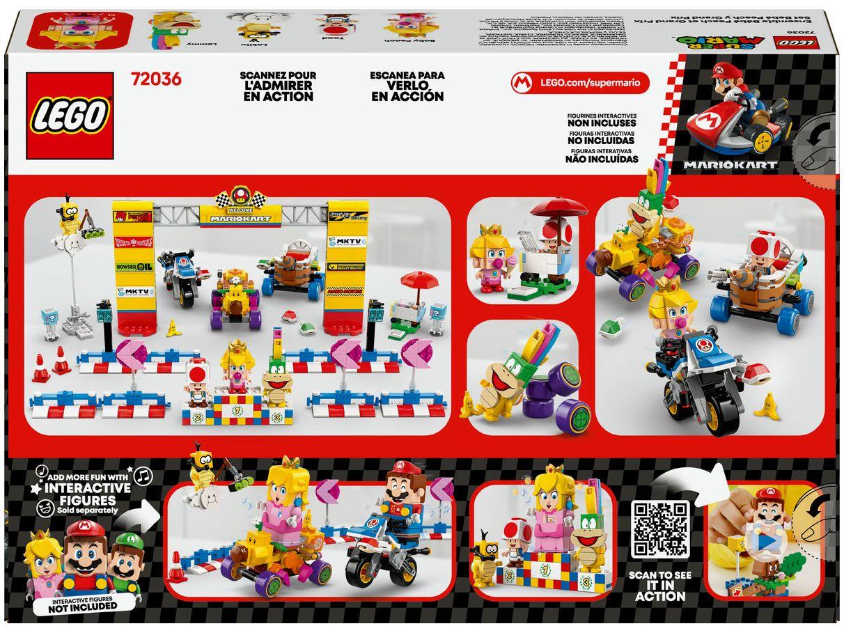 LEGO Conjunto Bebê Peach e Grande Prémio