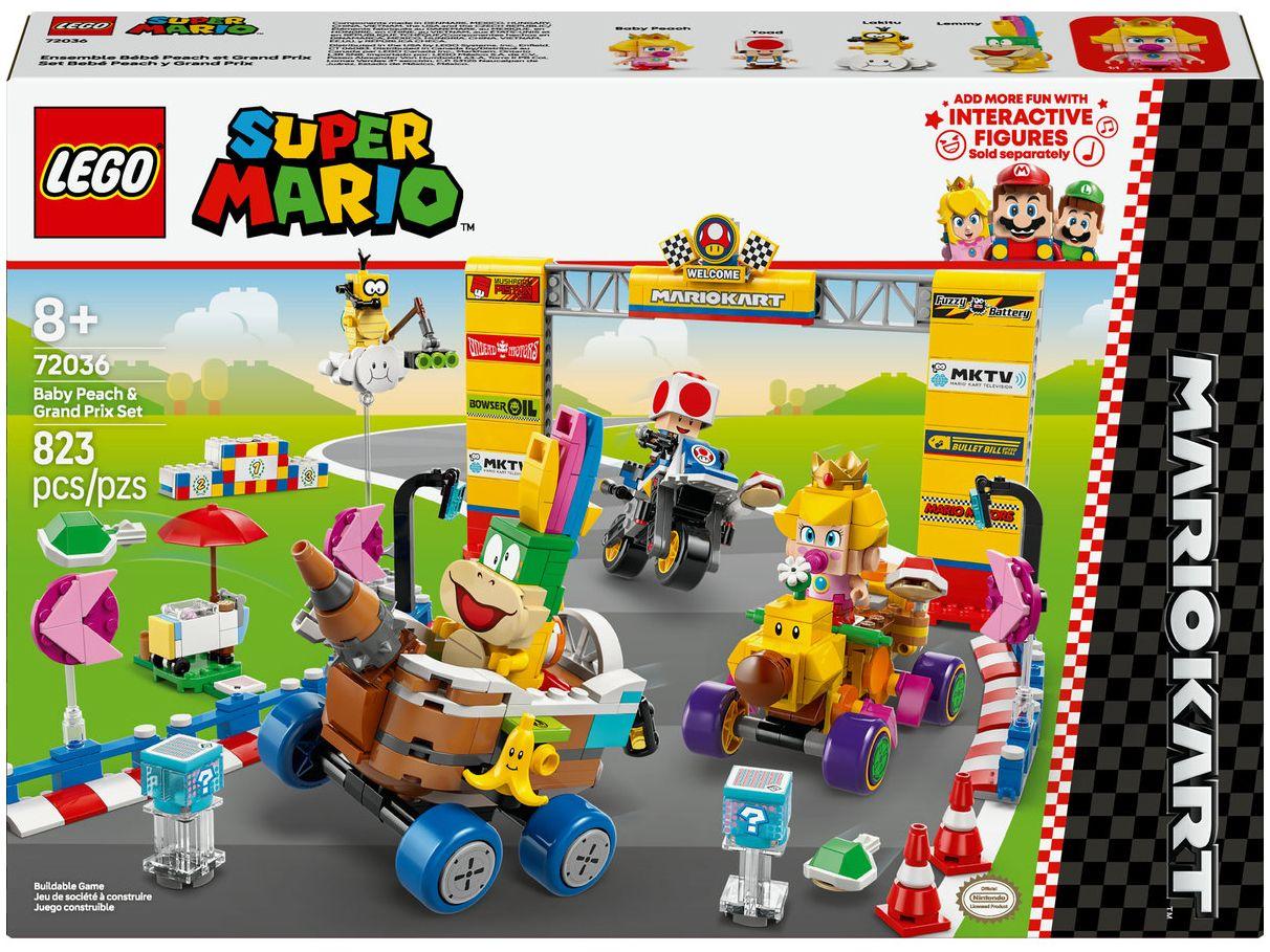 LEGO Conjunto Bebê Peach e Grande Prémio