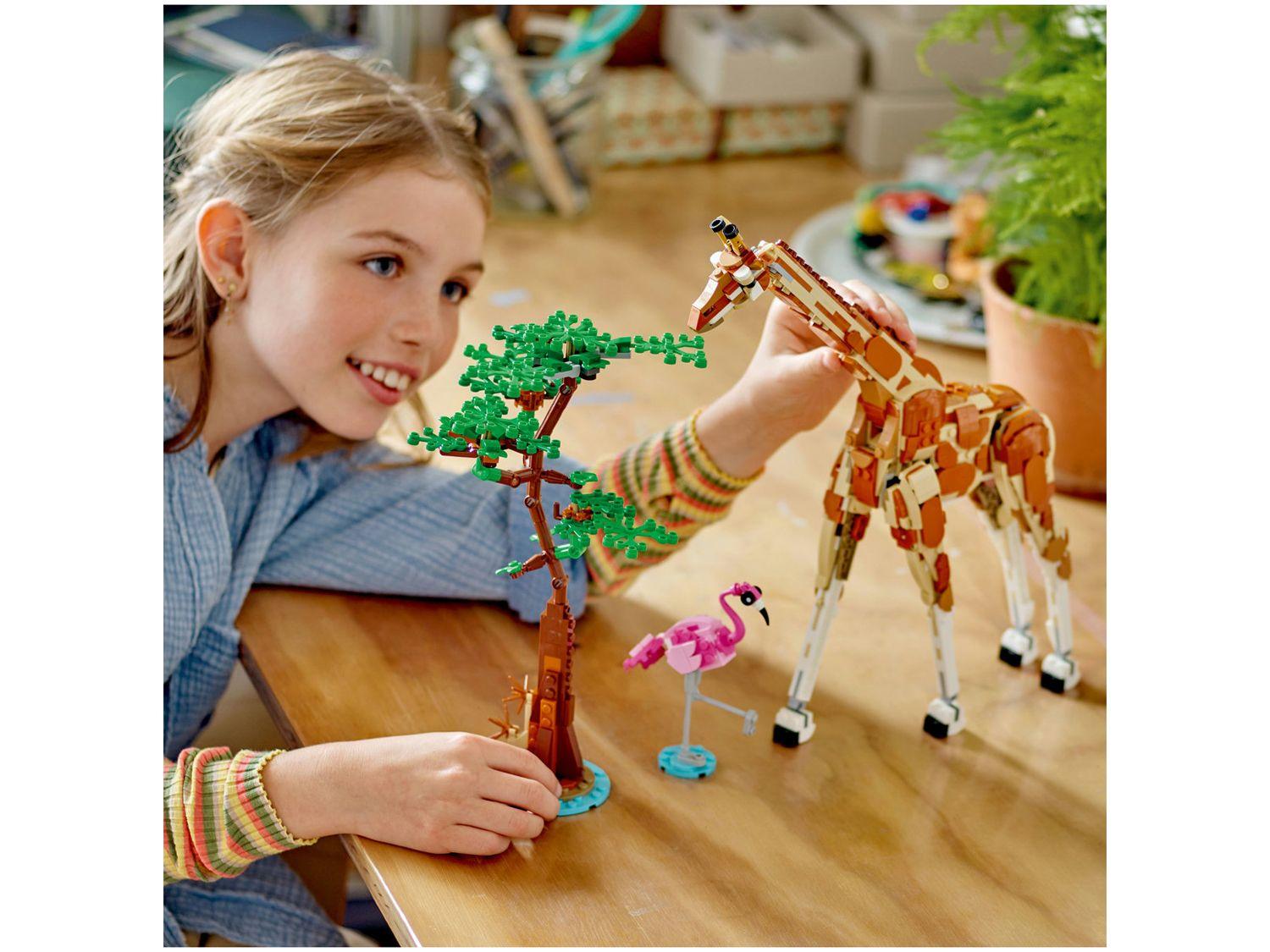 LEGO Creator 3 em 1 Animais Selvagens do Safari