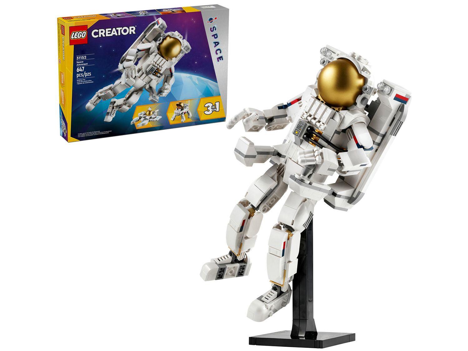 LEGO Creator 3 em 1 Astronauta Espacial