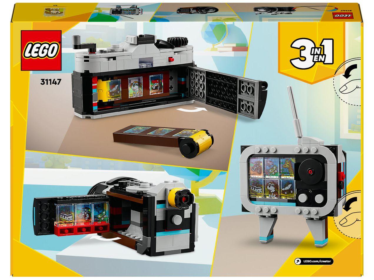 LEGO Creator 3 em 1 Câmera Retrô 31147 