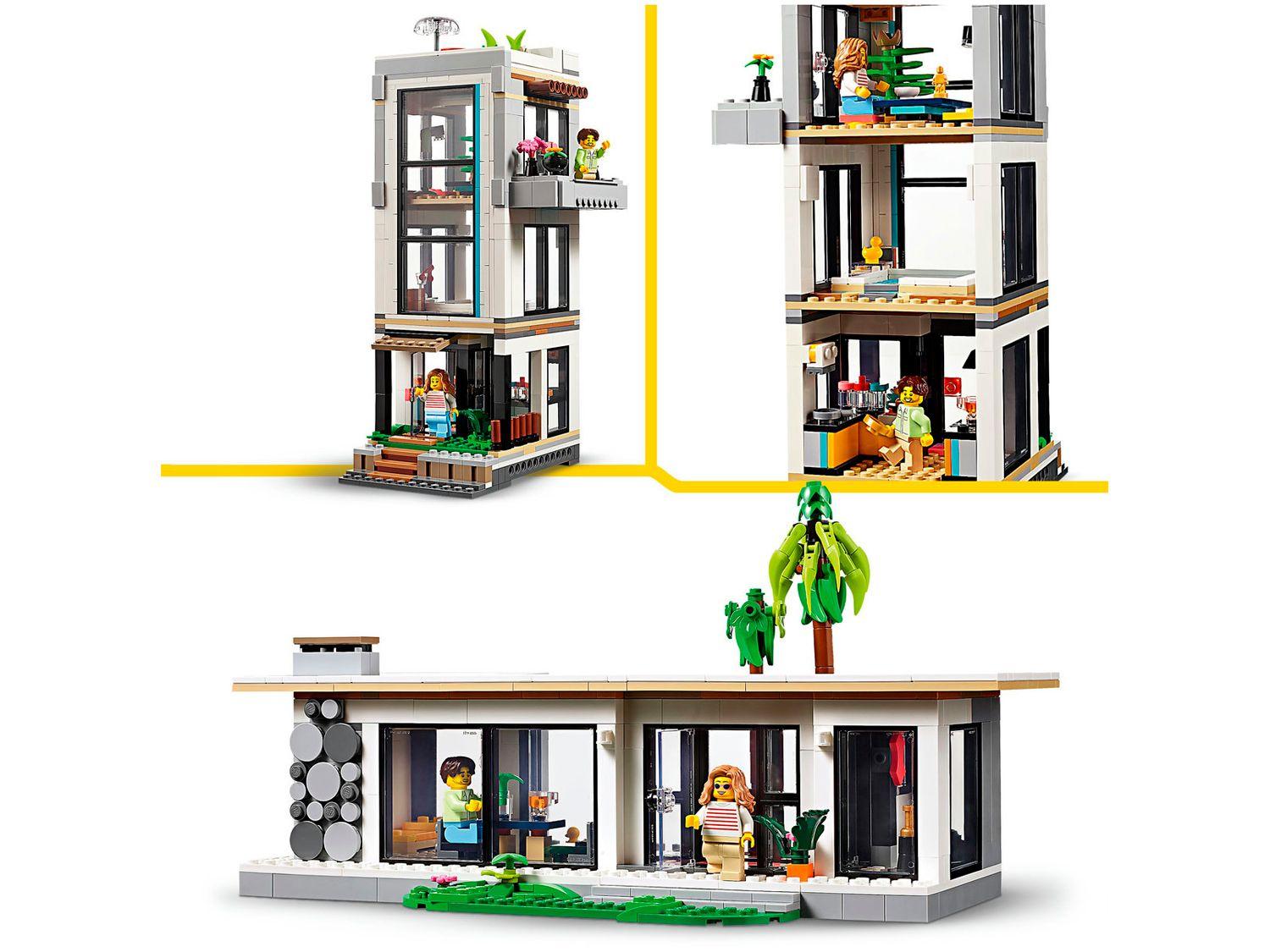 LEGO Creator 3 em 1 Casa Moderna 31153 939 Pecas