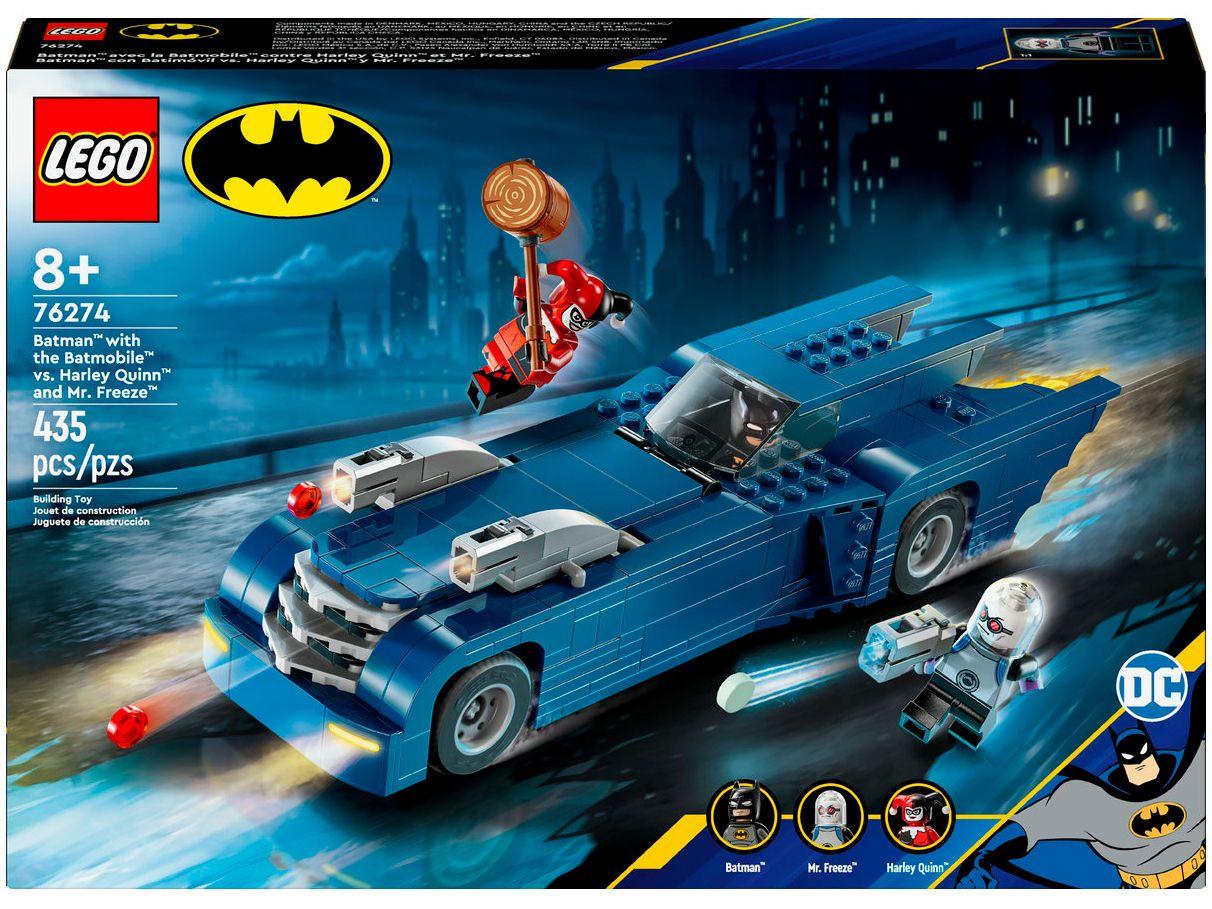 LEGO DC Batman com o Batmóvel vs Arlequina e