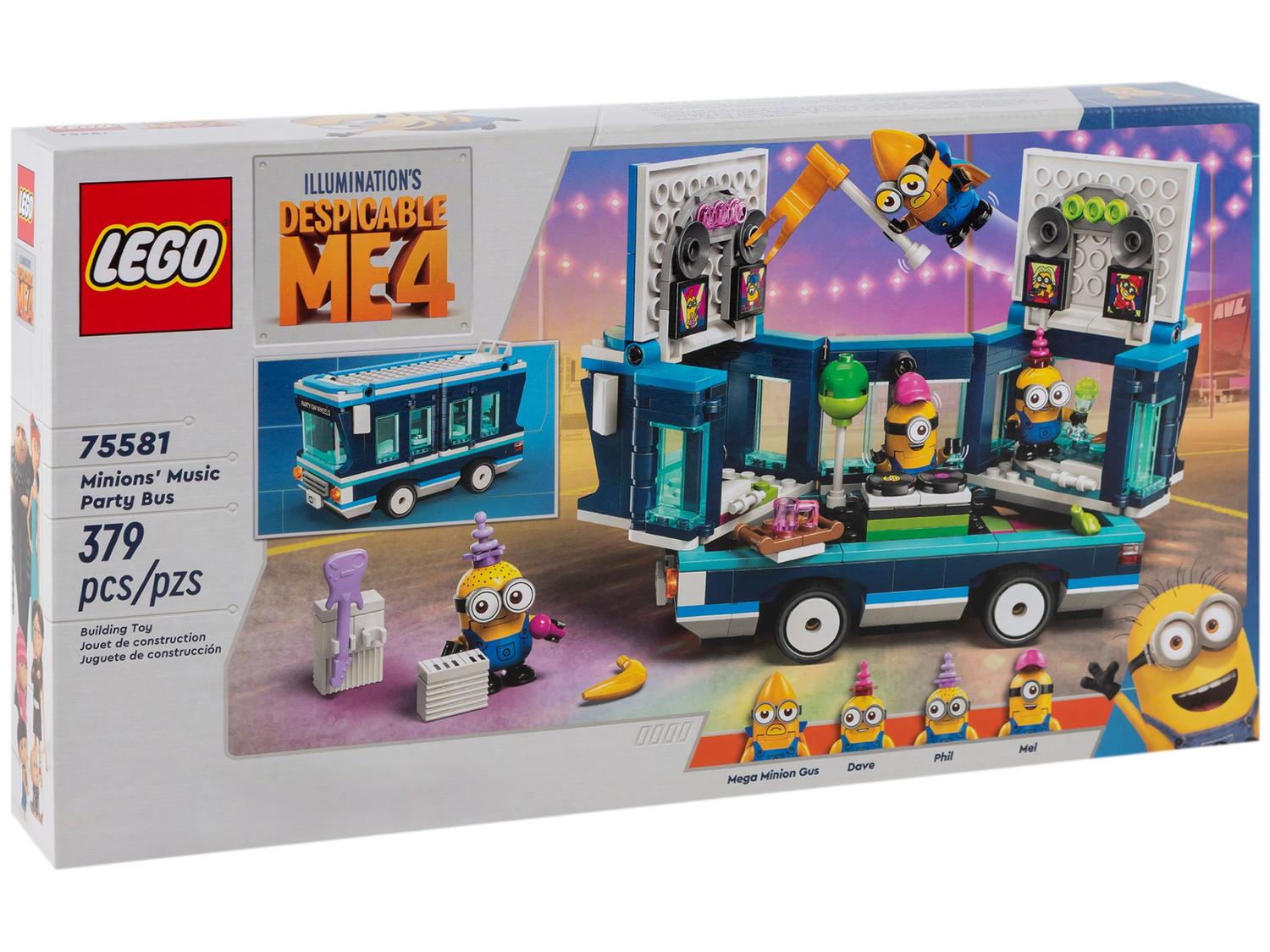LEGO Despicable Me Meu Malvado Favorito 4: Ônibus 