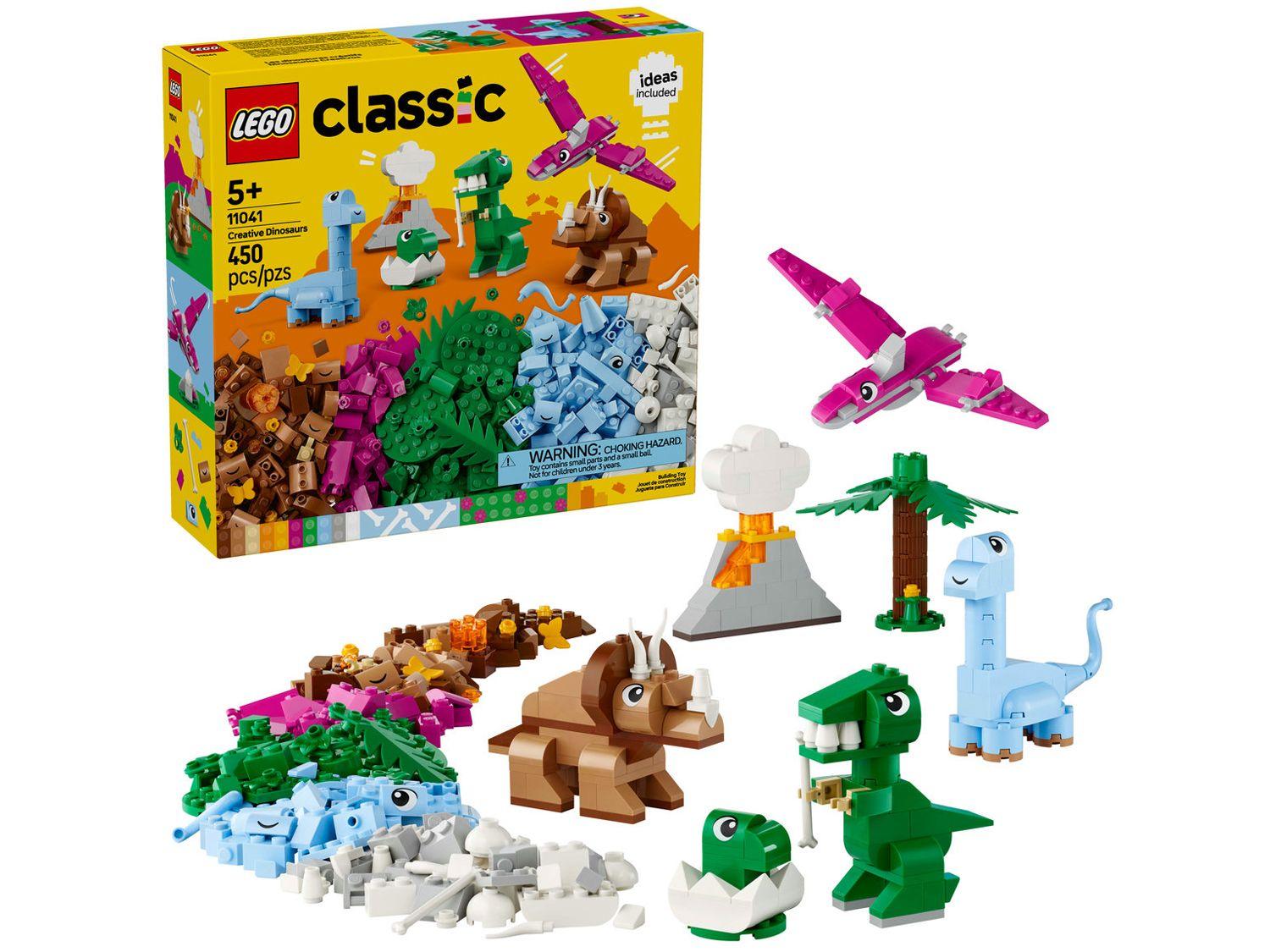 LEGO Dinossauros Criativos 11041 450 Peças