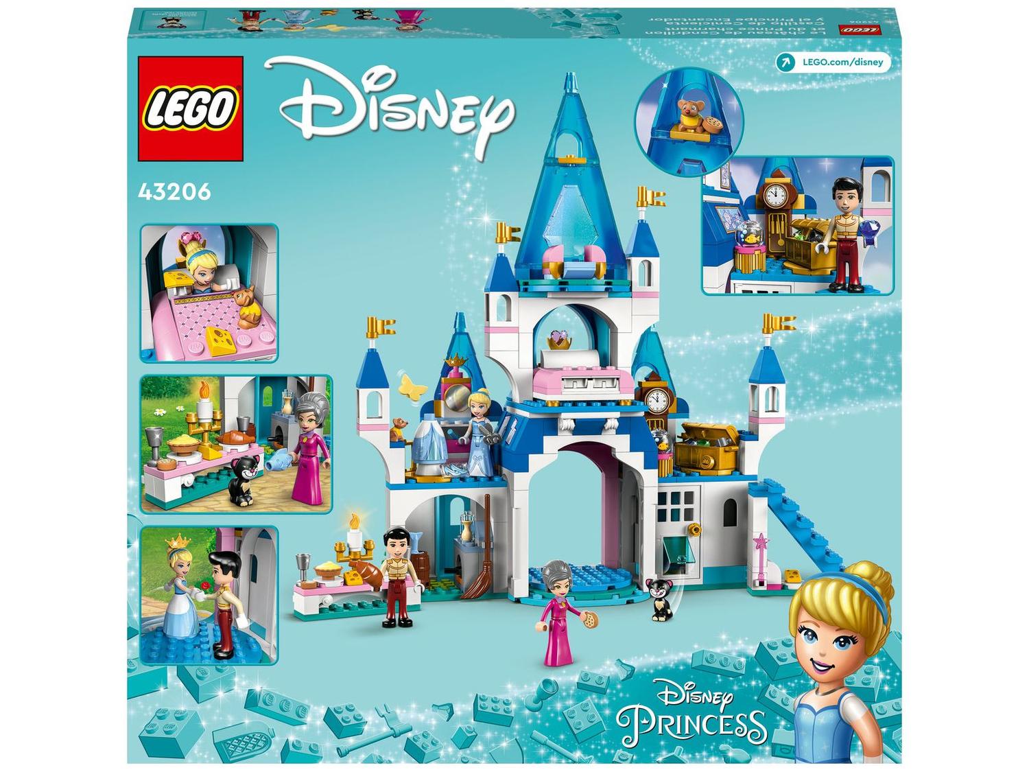 LEGO Disney Princess Castelo da Cinderela e do 