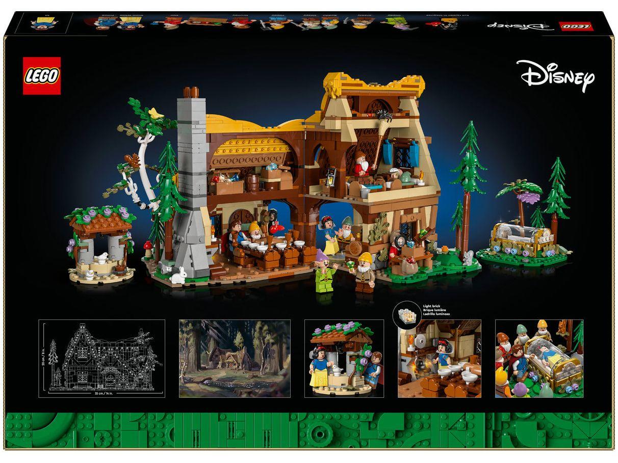 LEGO Disney Princess Chalé da Branca de Neve e os 