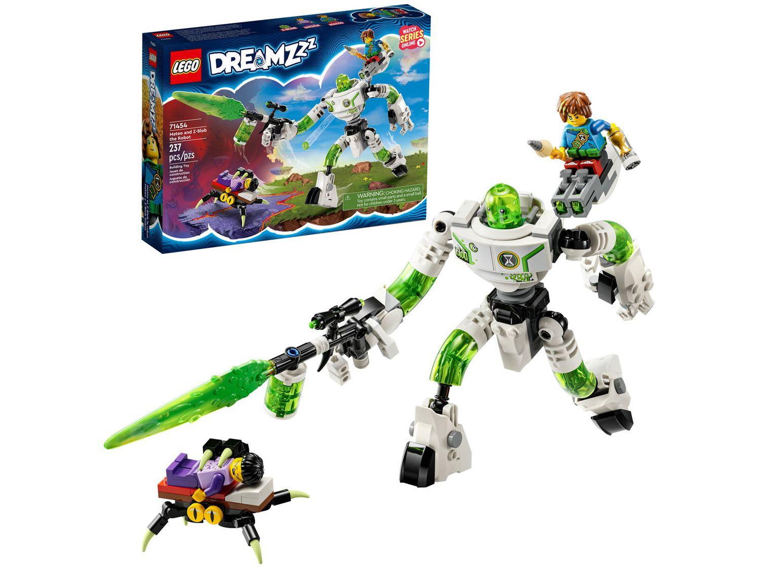 LEGO DREAMZzz Mateo e Z-Blob o Robô 71454 237 Peças