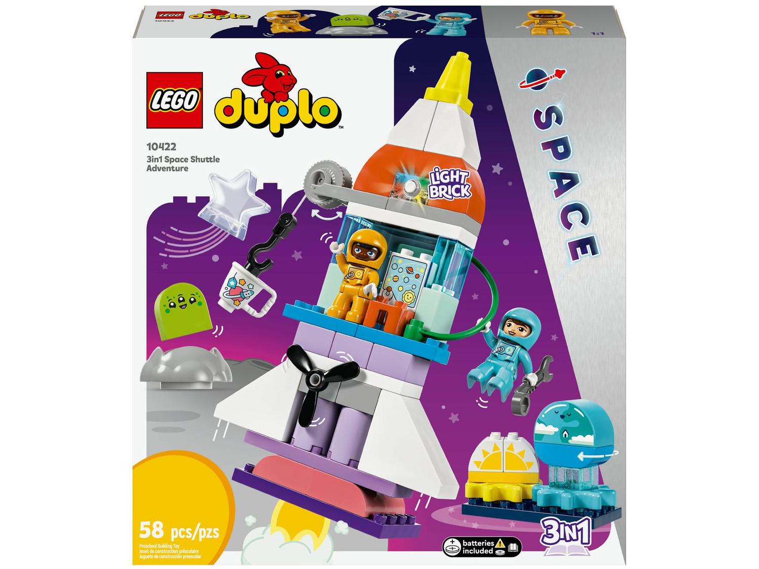 LEGO Duplo Aventura no Ônibus Espacial 3 em 1 