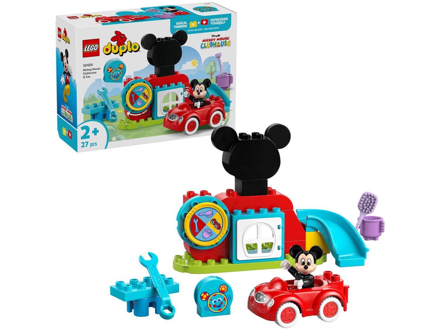 LEGO Duplo Disney Casa e Carro do Mickey Mouse