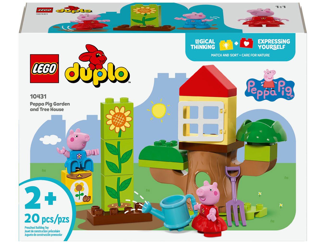 LEGO Duplo Jardim e Casa da Árvore da Peppa