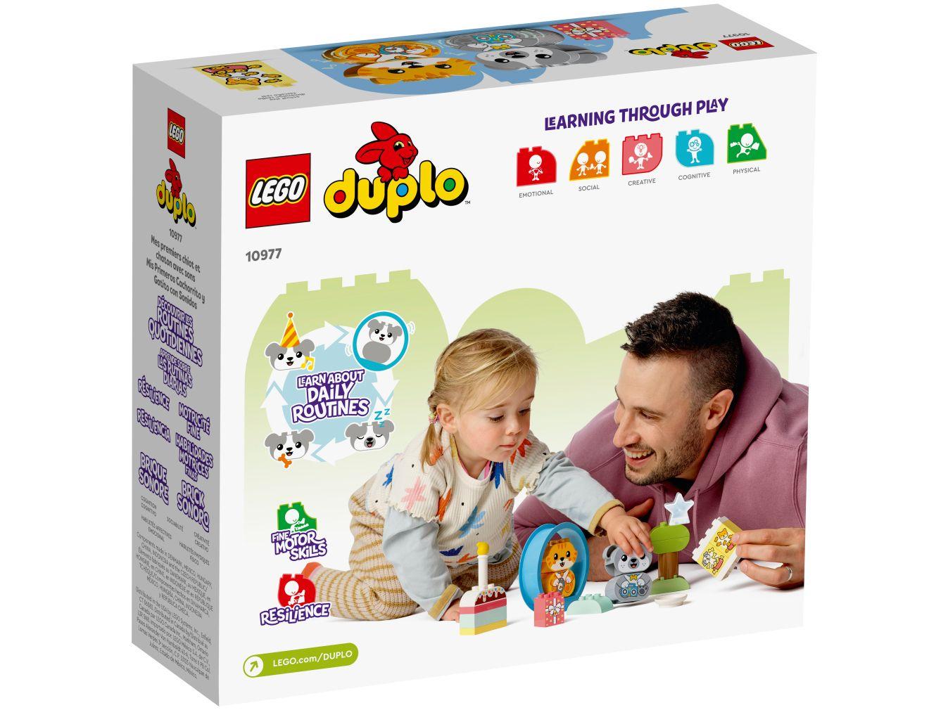 LEGO Duplo Meu Primeiro Cachorrinho e Gatinho
