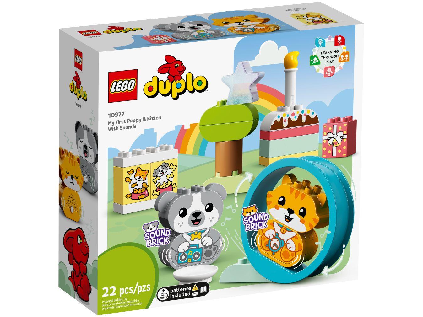 LEGO Duplo Meu Primeiro Cachorrinho e Gatinho
