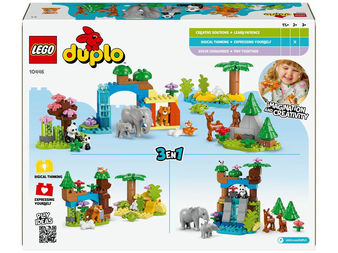 LEGO Famílias de Animais Selvagens 3-em-1 10446 92 peças