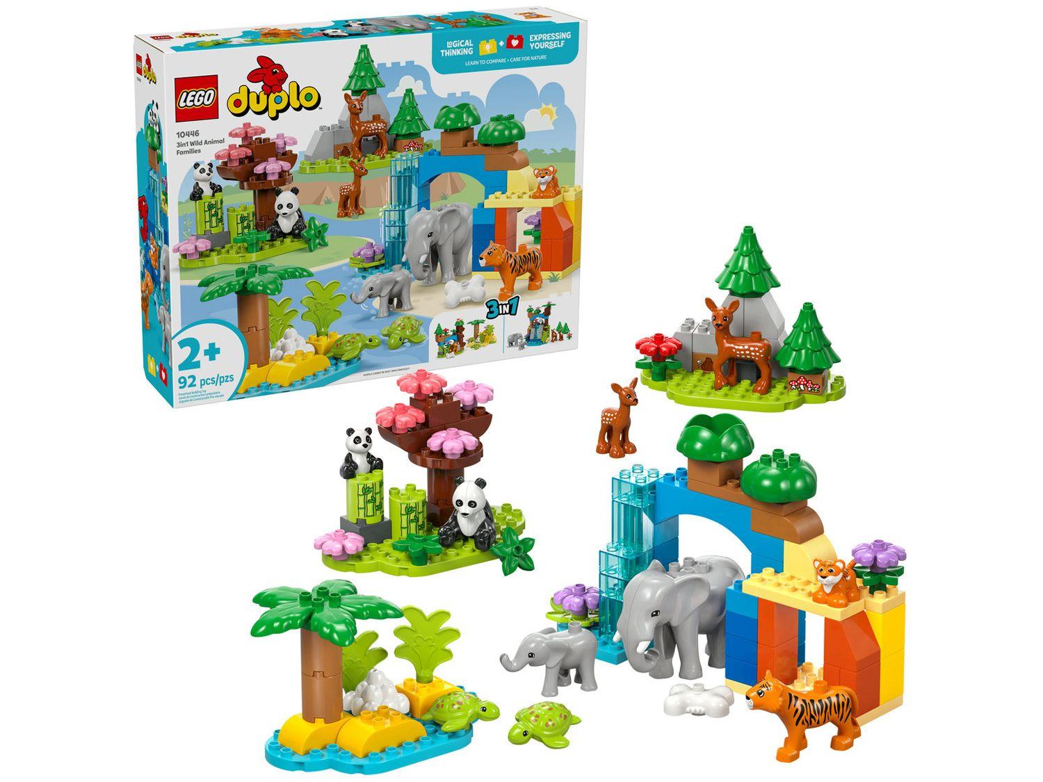 LEGO Famílias de Animais Selvagens 3-em-1 10446 92 peças