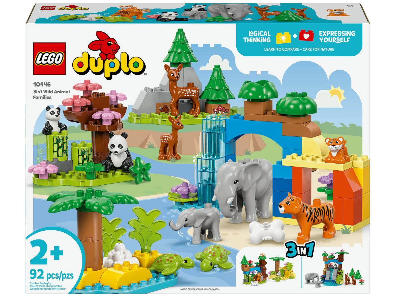 LEGO Famílias de Animais Selvagens 3-em-1 10446 92 peças