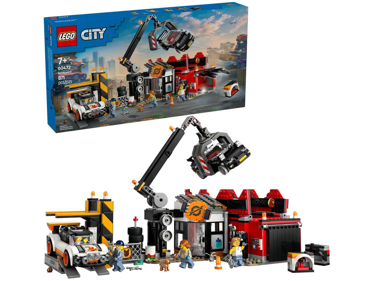 LEGO Ferro-velho com Carros 60472 