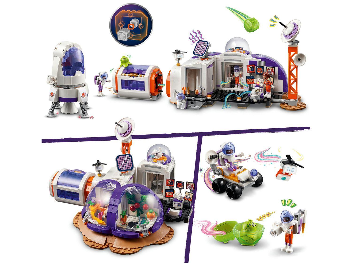 LEGO Friends Base Espacial e Foguete de Marte