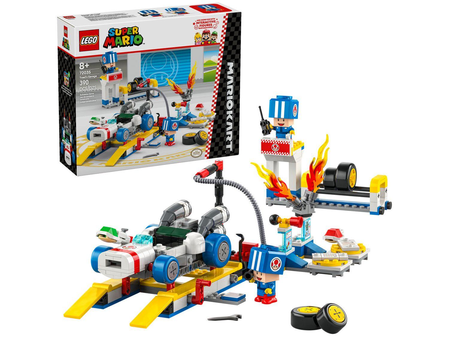 LEGO Garagem do Toad 72035 390 Peças