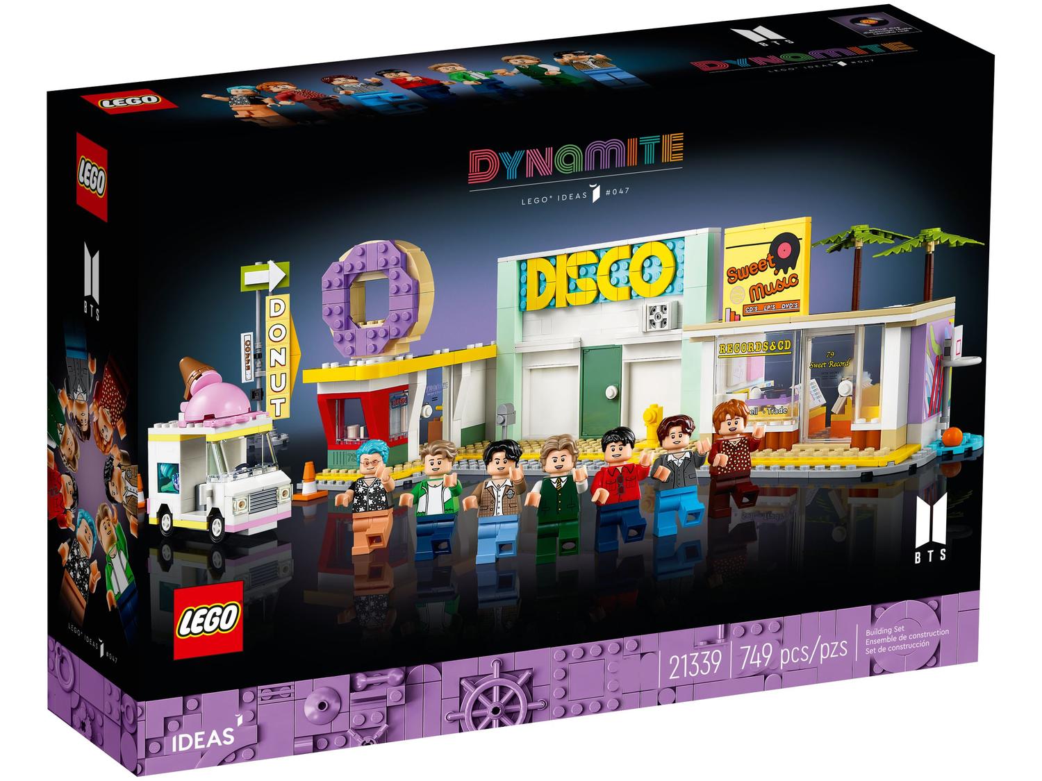 LEGO Ideas BTS Dynamite 749 Peças