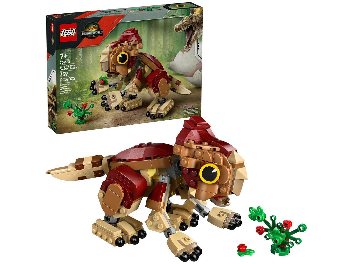 LEGO Jurassic World Dinossauro Bebê Dolores