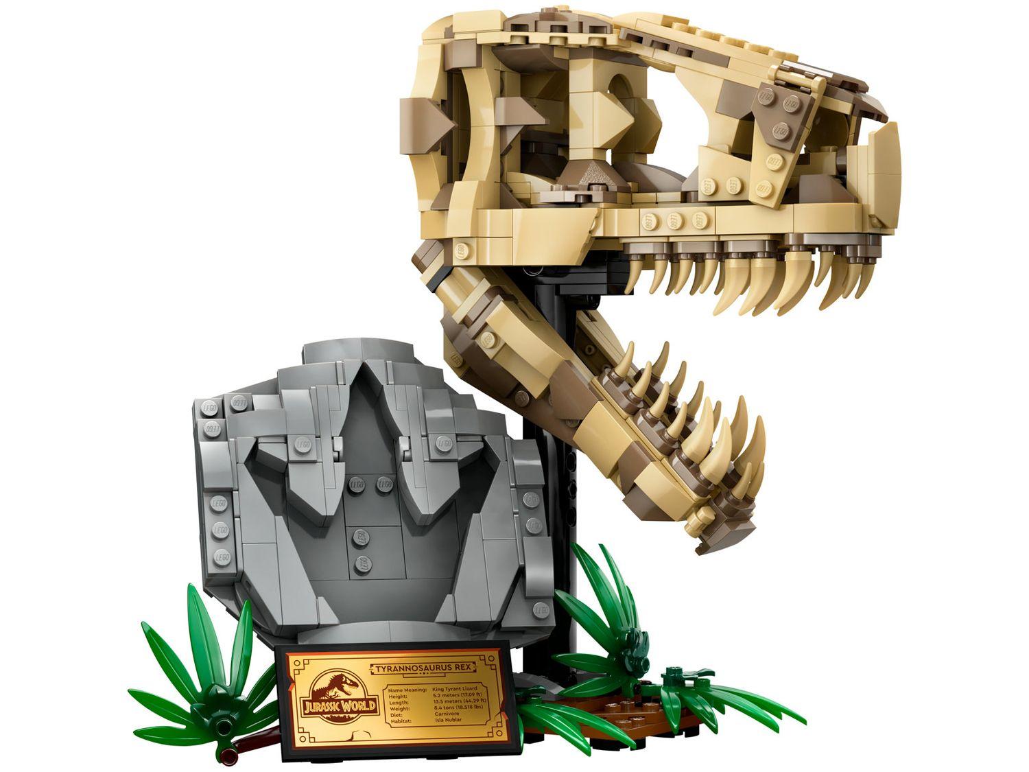 LEGO Jurassic World Fósseis de Dinossauros: Crânio