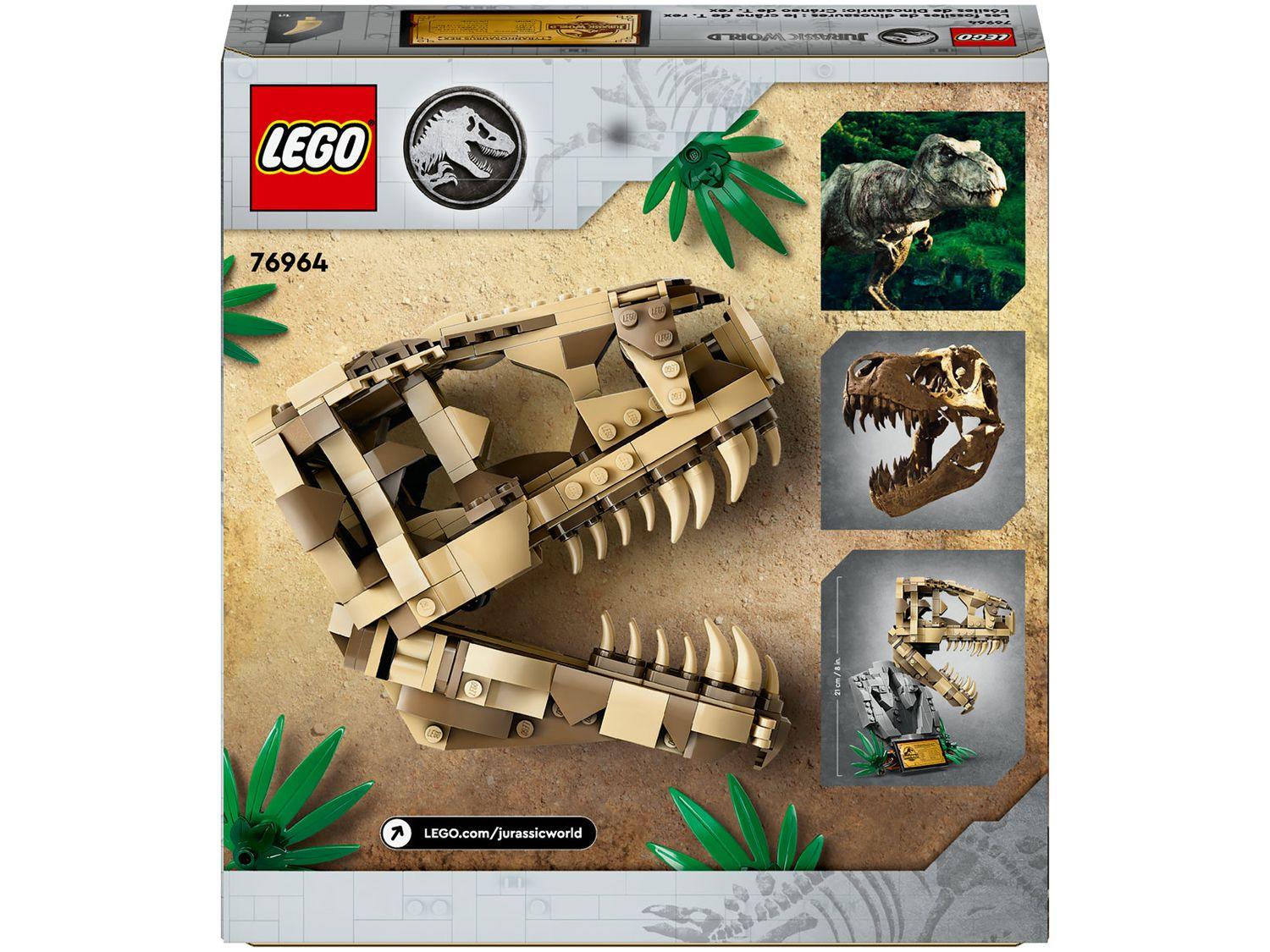 LEGO Jurassic World Fósseis de Dinossauros: Crânio