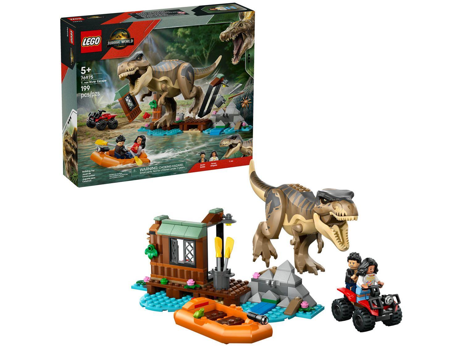LEGO Jurassic World Fuga no Rio do T-Rex