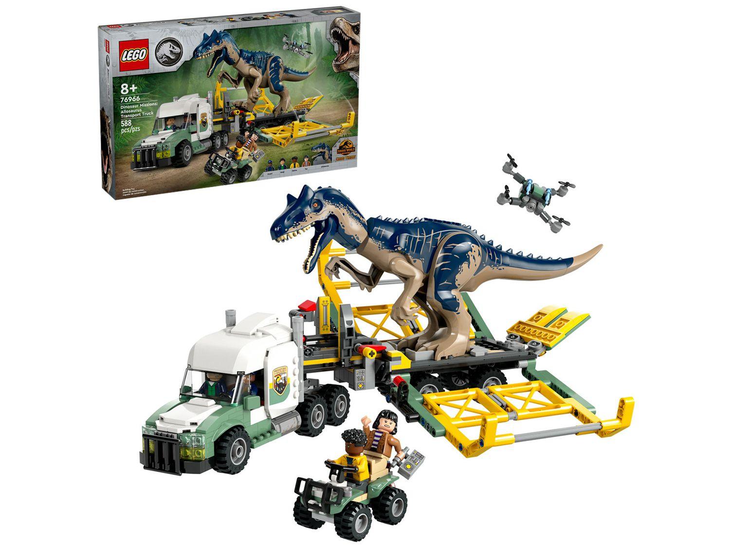 LEGO Jurassic World Missões de Dinossauro Caminhão