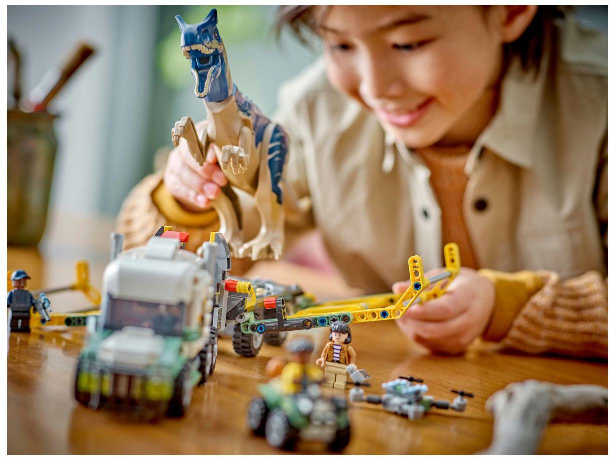 LEGO Jurassic World Missões de Dinossauro Caminhão