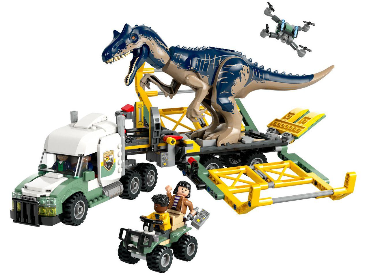 LEGO Jurassic World Missões de Dinossauro Caminhão