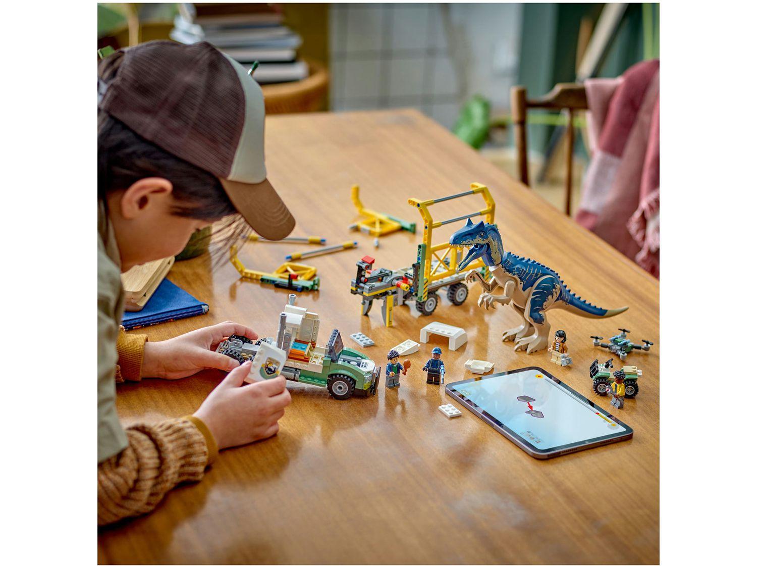 LEGO Jurassic World Missões de Dinossauro Caminhão