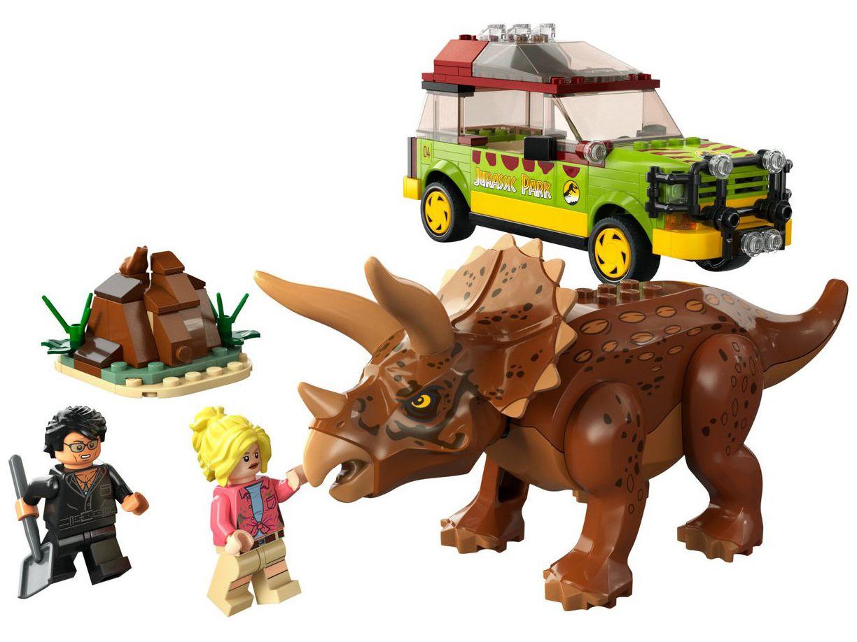 LEGO Jurassic World Pesquisa de Triceratops