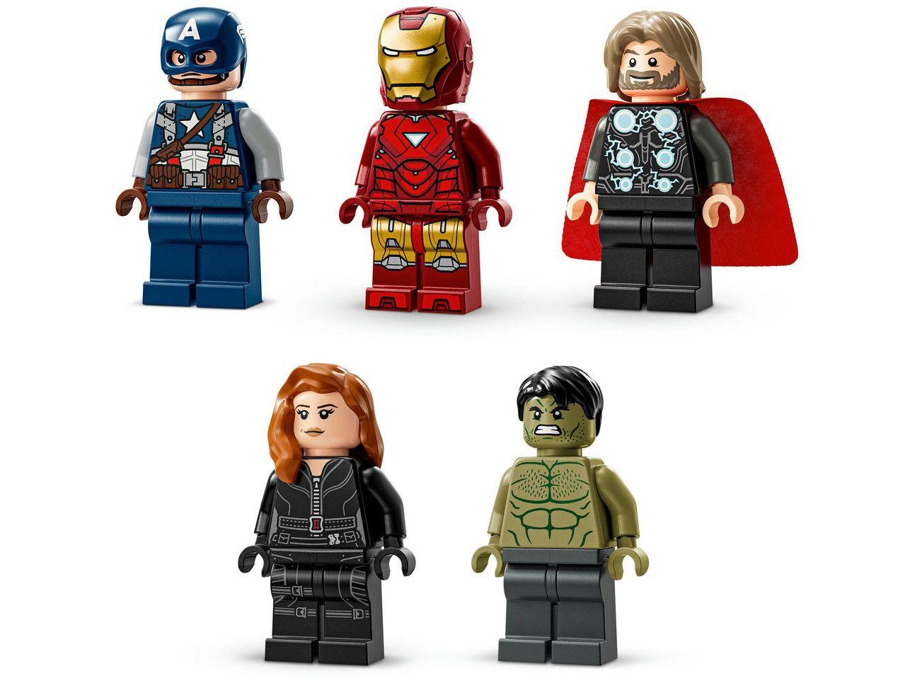LEGO Logo e Minifiguras da Marvel 76313