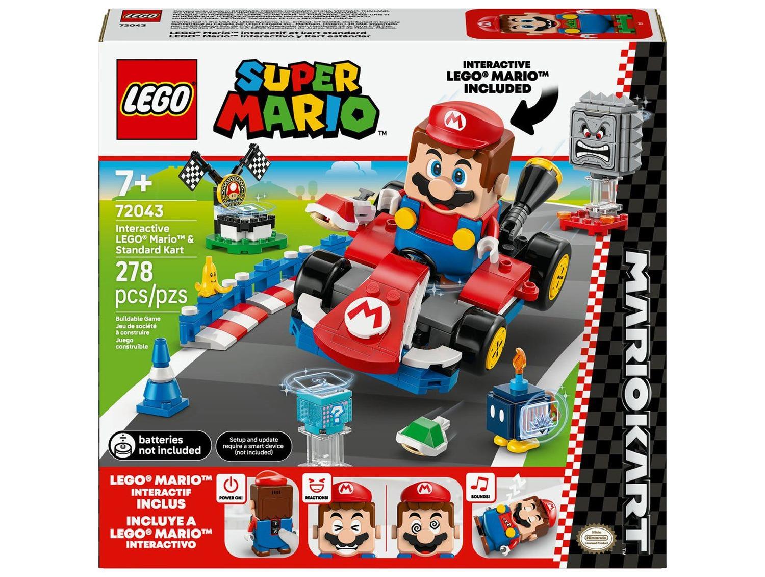 LEGO Mario Interativo e Kart Padrão 72043 | Shopping | LATAM Pass