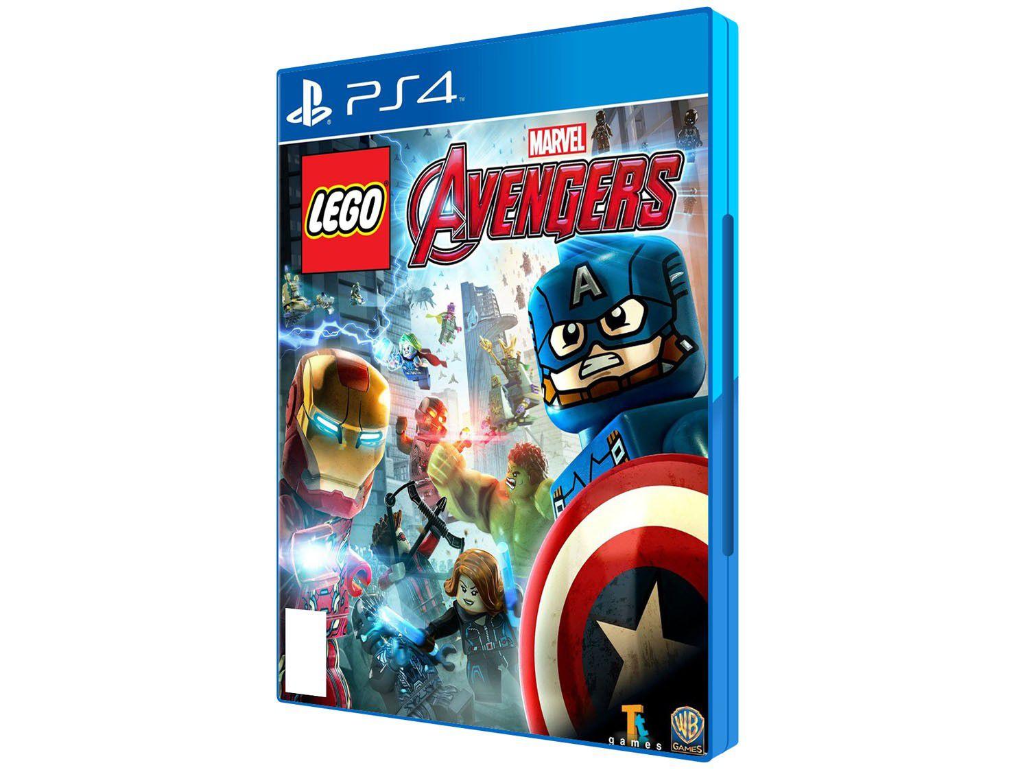 Lego Marvel Avengers para PS4 Warner Jogos PS4 Magazine Luiza