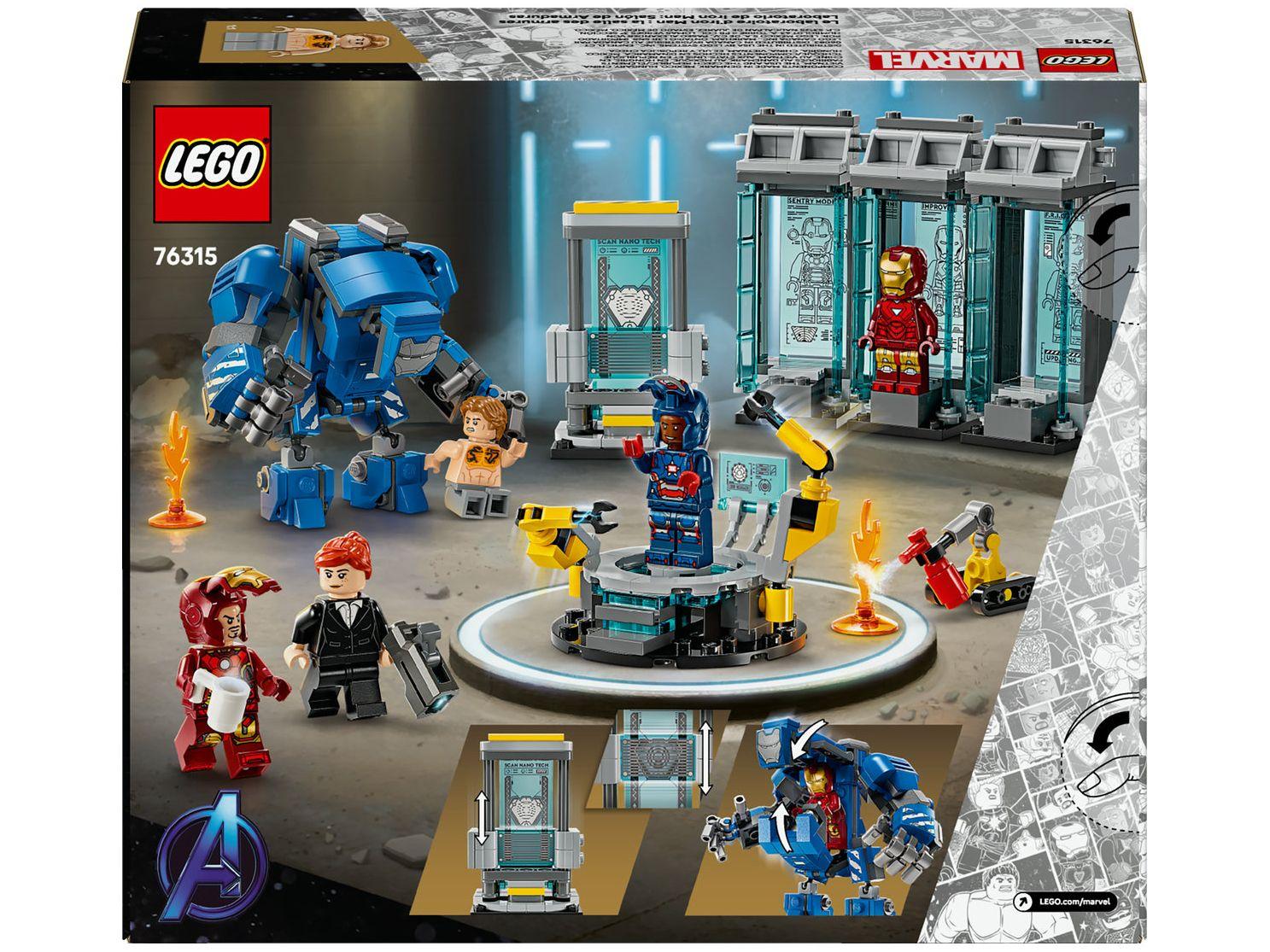 LEGO Marvel Laboratório do Homem de Ferro